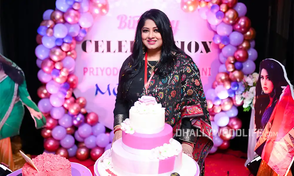 Fans Organize Birthday Party For Priyodarshini Moushumi