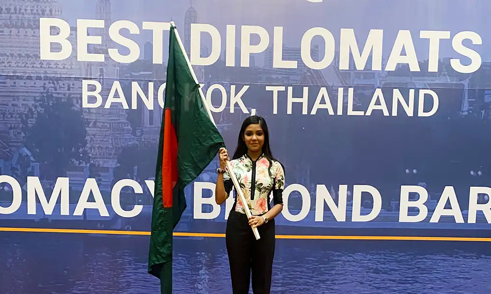 Nanziba Khan Wins Best Diplomat Award At The United Nations Simulation Conference